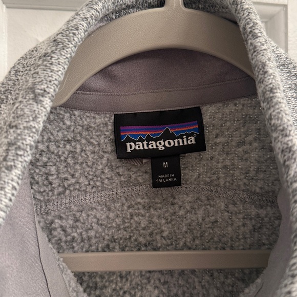 Patagonia Better Sweater Worn Wear Vest Grey Fleece Performance Zip Up Outdoor - Picture 4 of 7